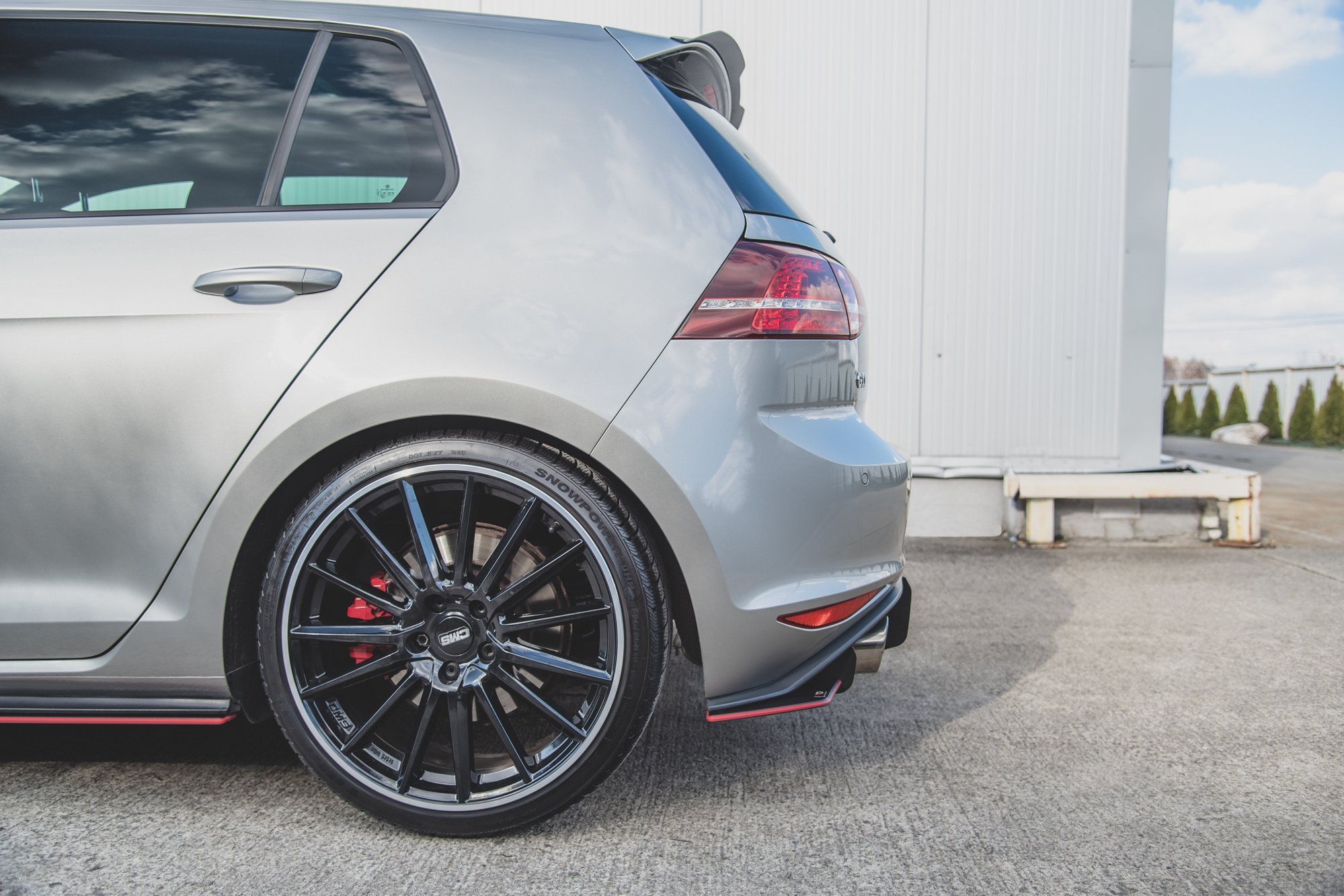 Street Pro Rear Side Splitters V.1 VW Golf 7 GTI - Image 8