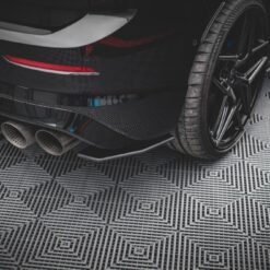 Street Pro Rear Side Splitters V.1 Volkswagen Golf R Mk8 / Mk8 Facelift