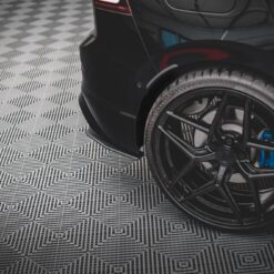 Alternative view of Street Pro Rear Side Splitters V.1 Volkswagen Golf R Mk8 / Mk8 Facelift