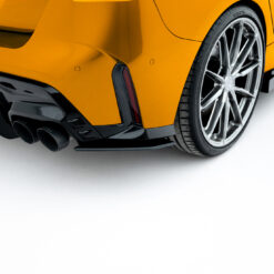 Alternative view of Street Pro Rear Side Splitters V.2 BMW 1 M-Pack F70
