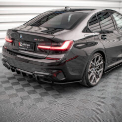Alternative view of Street Pro Rear Side Splitters V.2 BMW M340i / M-Pack G20 / G21