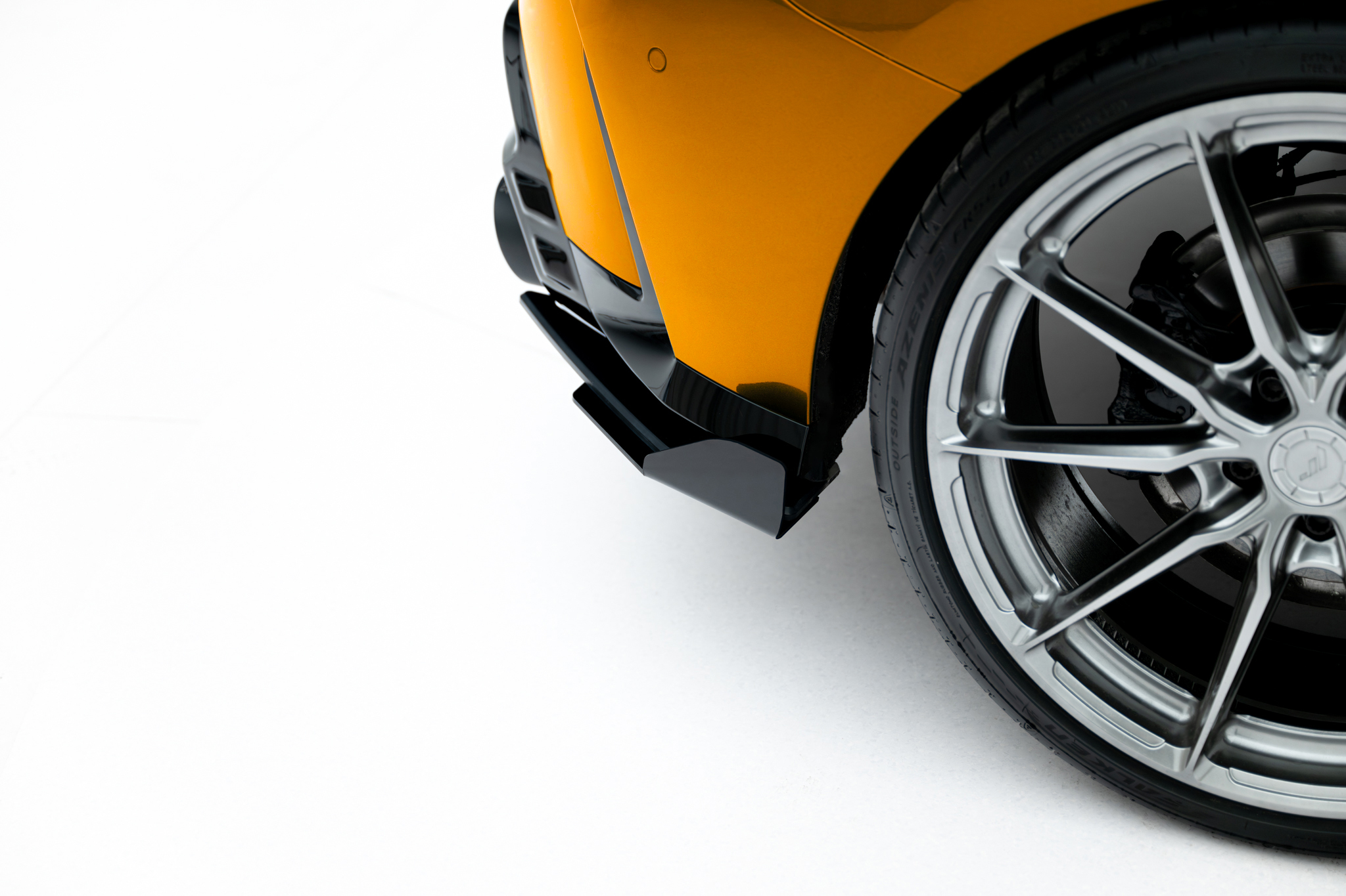 Street Pro Rear Side Splitters V.2 + Flaps BMW 1 M-Pack F70 - Image 2