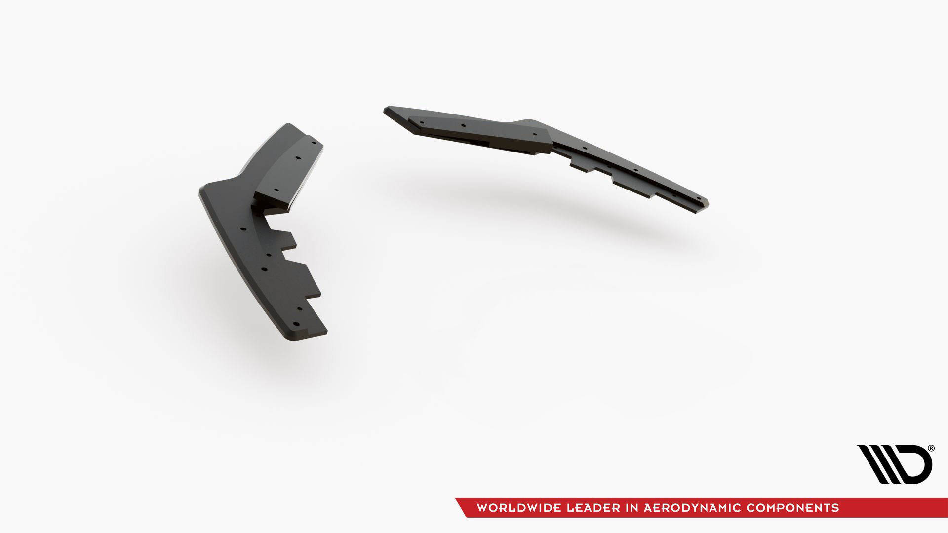 Street Pro Rear Side Splitters V.2 + Flaps for BMW 1 F20 M140i - Image 5