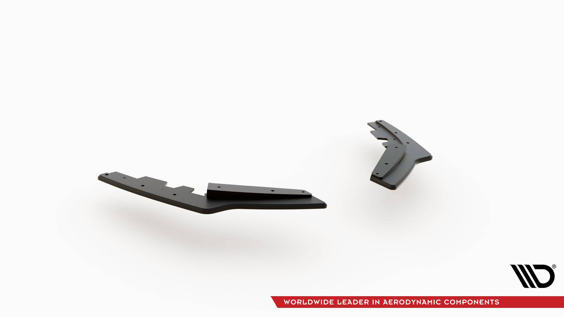 Street Pro Rear Side Splitters V.2 + Flaps for BMW 1 F20 M140i - Image 4