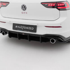 Alternative view of Street Pro Rear Side Splitters V.2 Volkswagen Golf GTI Mk8