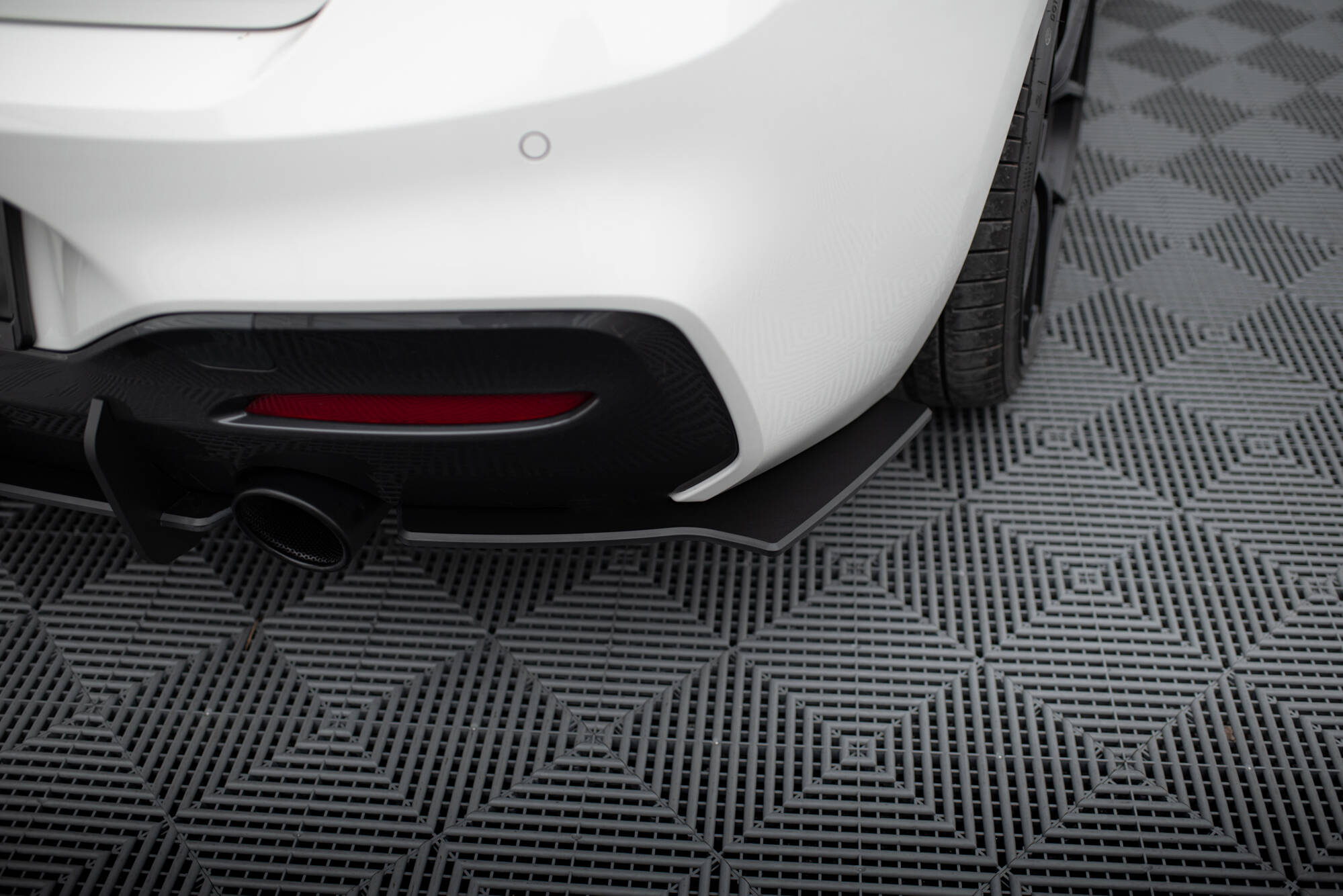 Street Pro Rear Side Splitters V.2 for BMW 1 F20 M-Pack M140i