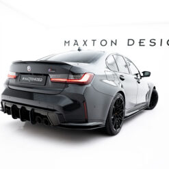 Alternative view of Street Pro Rear Side Splitters V.3 BMW M3 Sedan / Touring G80 / G81