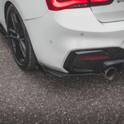 Street Pro Rear Side Splitters V.3 + Flaps for BMW 1 F20 M140i