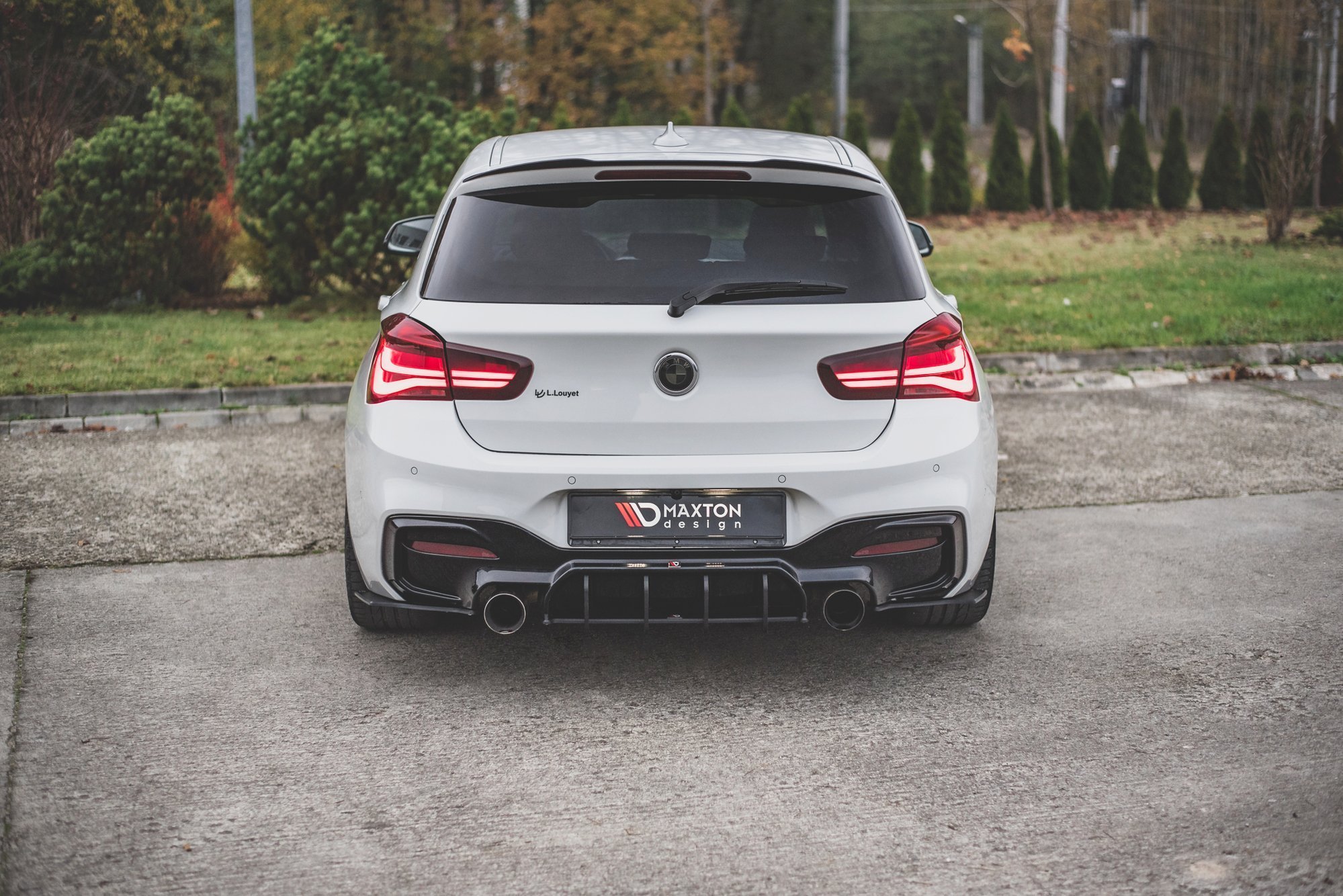 Street Pro Rear Side Splitters V.3 for BMW 1 F20 M140i - Image 4
