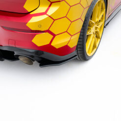 Street Pro Rear Side Splitters  Volkswagen Golf GTI Clubsport Mk8 Facelift