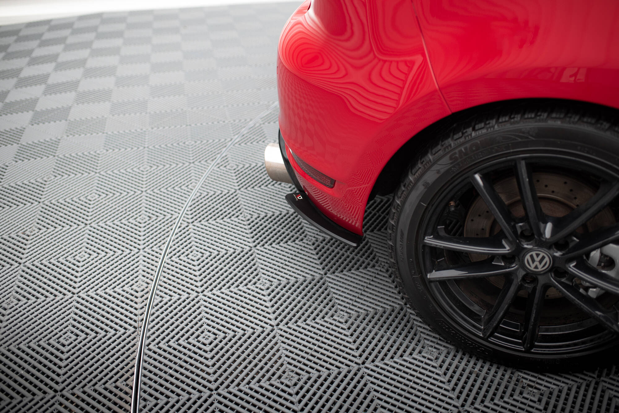 Street Pro Rear Side Splitters Volkswagen Golf GTI Mk6 - Image 3