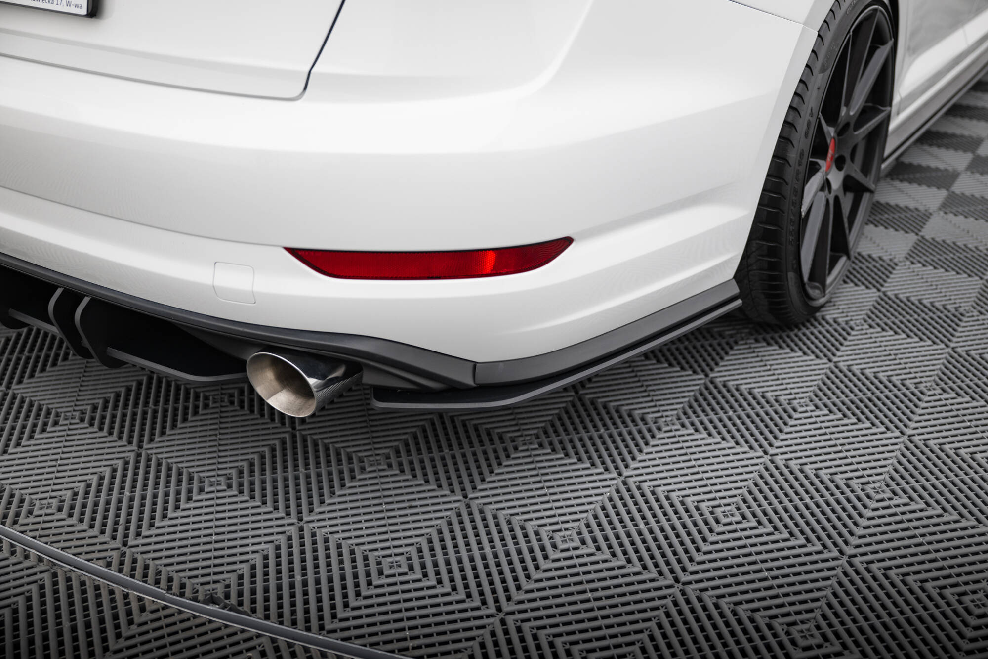 Street Pro Rear Side Splitters Volkswagen Jetta GLI Mk7