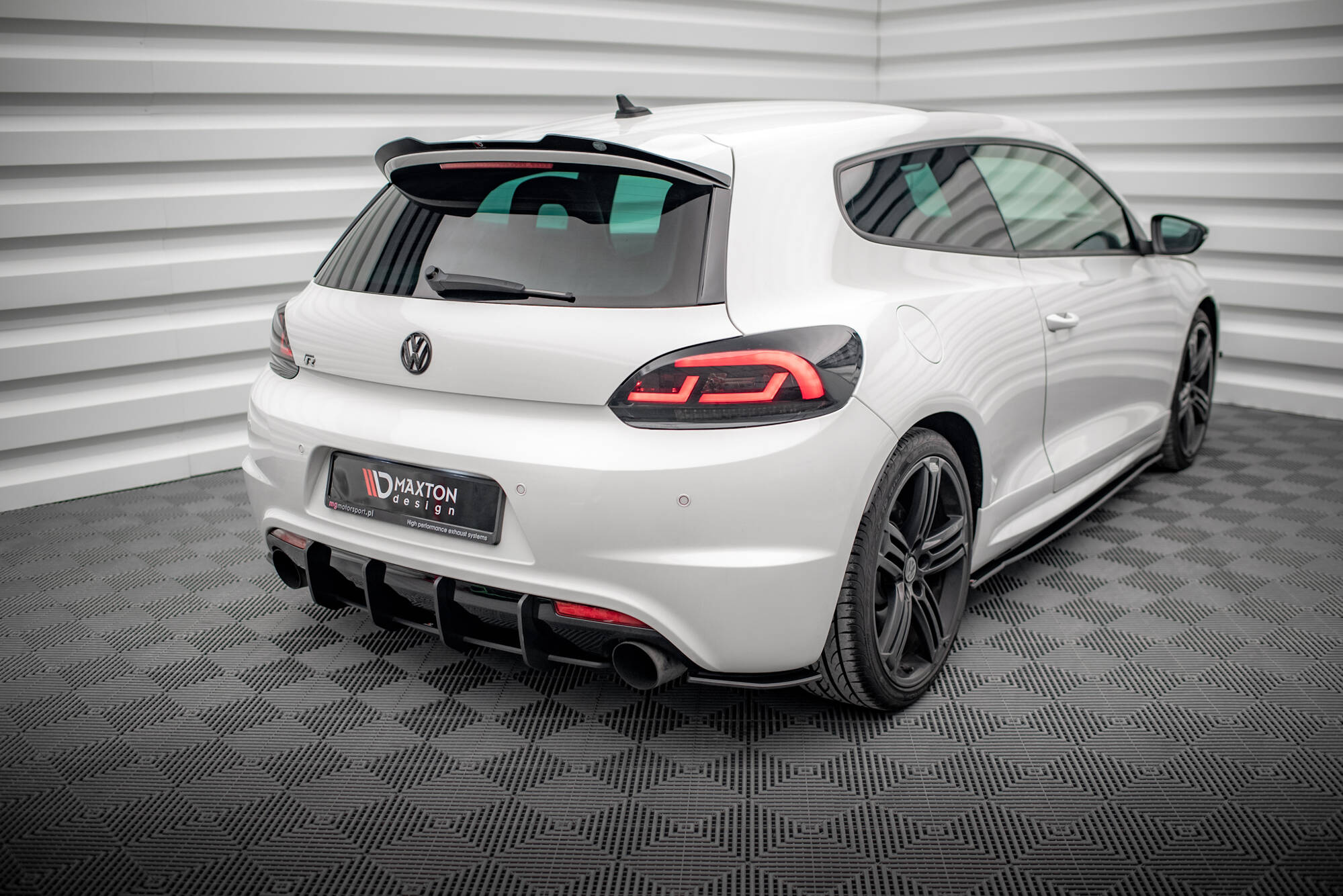 Street Pro Rear Side Splitters Volkswagen Scirocco R Mk3 - Image 2
