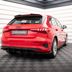 Street Pro Rear Valance + Flaps Audi A3 Sportback 8Y
