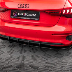 Alternative view of Street Pro Rear Valance + Flaps Audi A3 Sportback 8Y