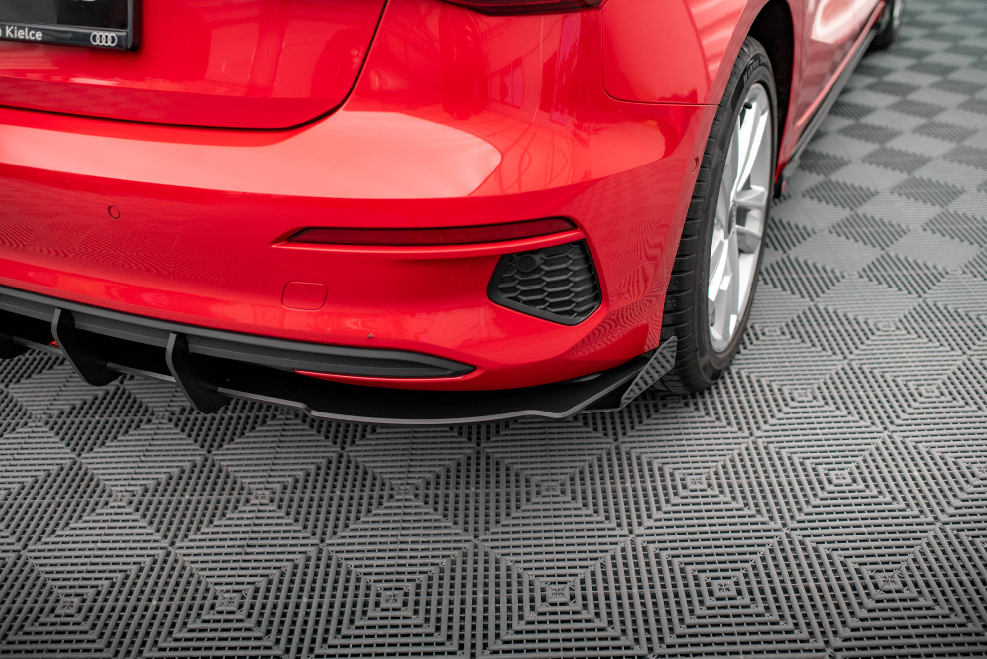 Street Pro Rear Valance + Flaps Audi A3 Sportback 8Y - Image 3