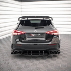 Alternative view of Street Pro Rear Valance + Flaps Mercedes A35 AMG Hatchback Aero Pack W177