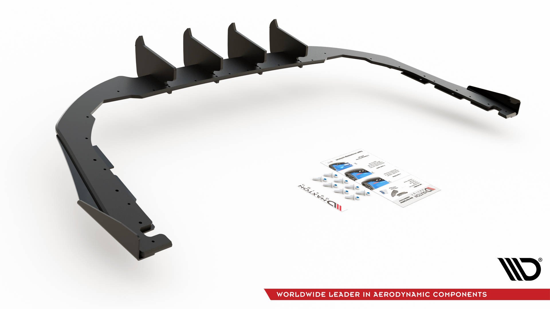 Street Pro Rear Valance + Flaps Volkswagen Arteon R-Line - Image 6