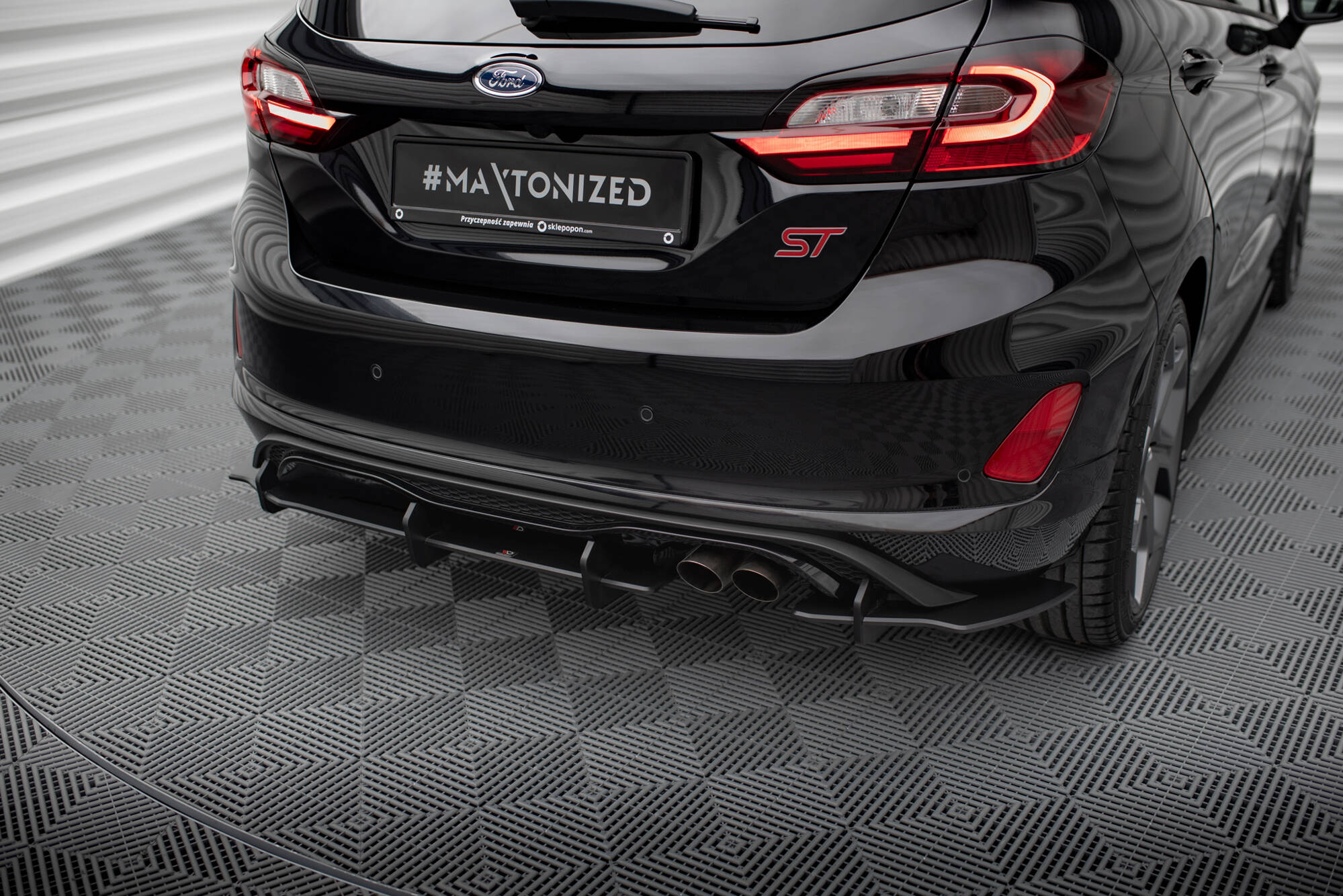 Street Pro Rear Valance Ford Fiesta Mk8 ST