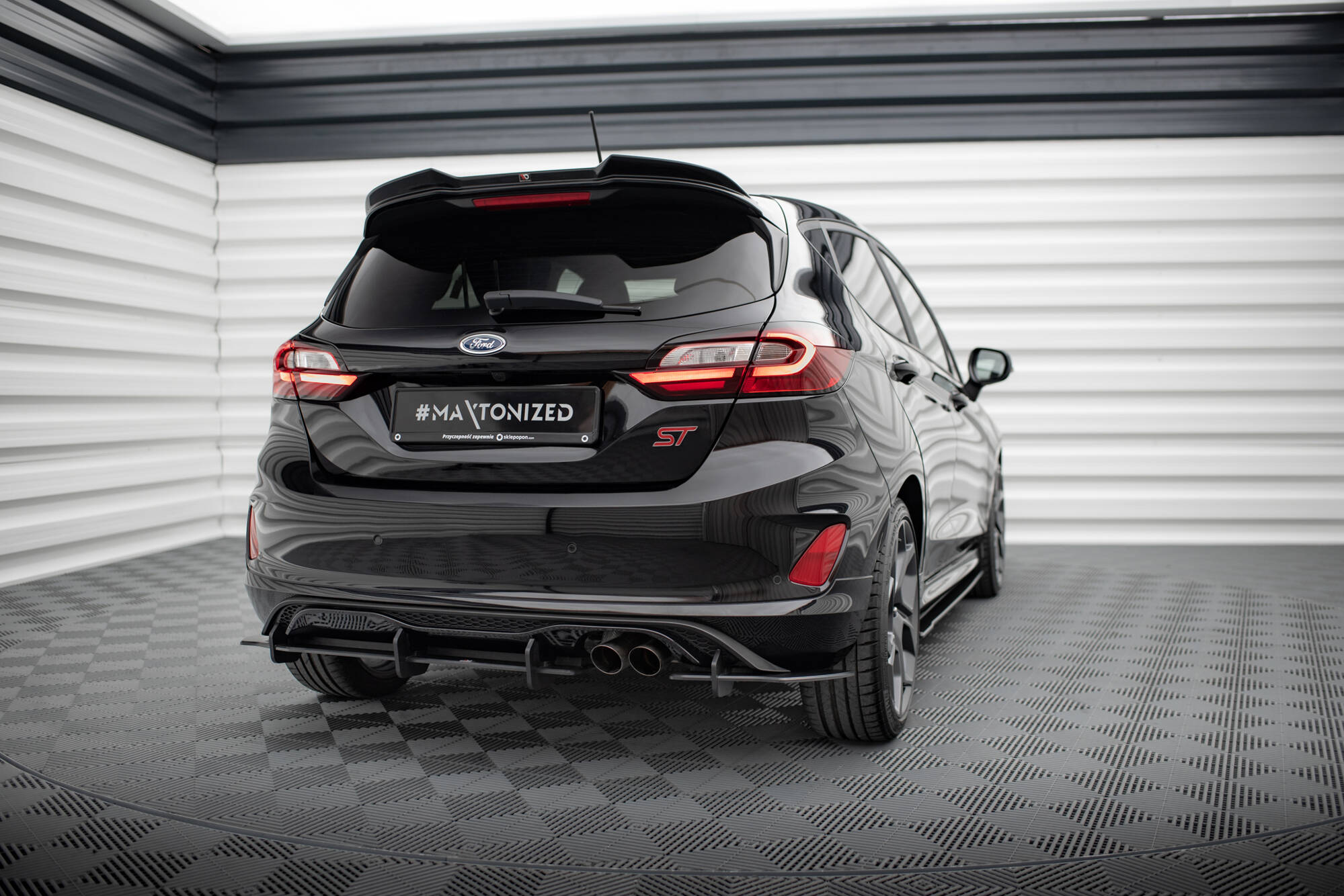 Street Pro Rear Valance Ford Fiesta Mk8 ST - Image 3