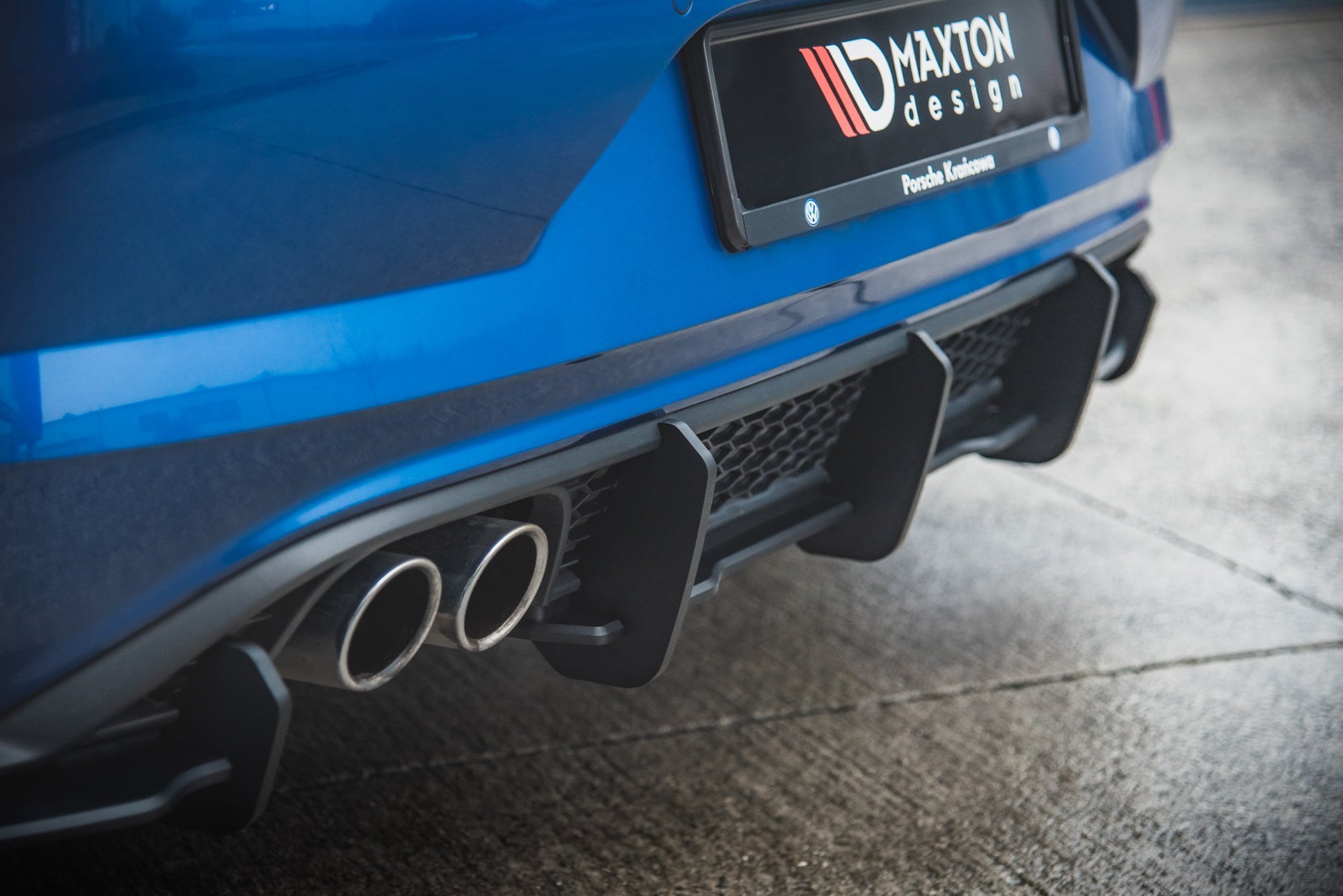Street Pro Rear Valance Volkswagen Polo GTI Mk6 - Image 2