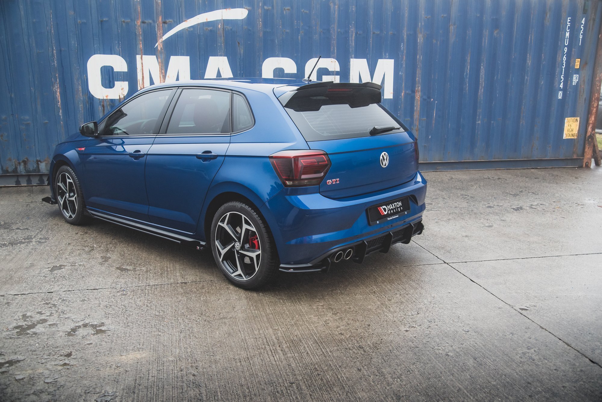Street Pro Rear Valance Volkswagen Polo GTI Mk6 - Image 3