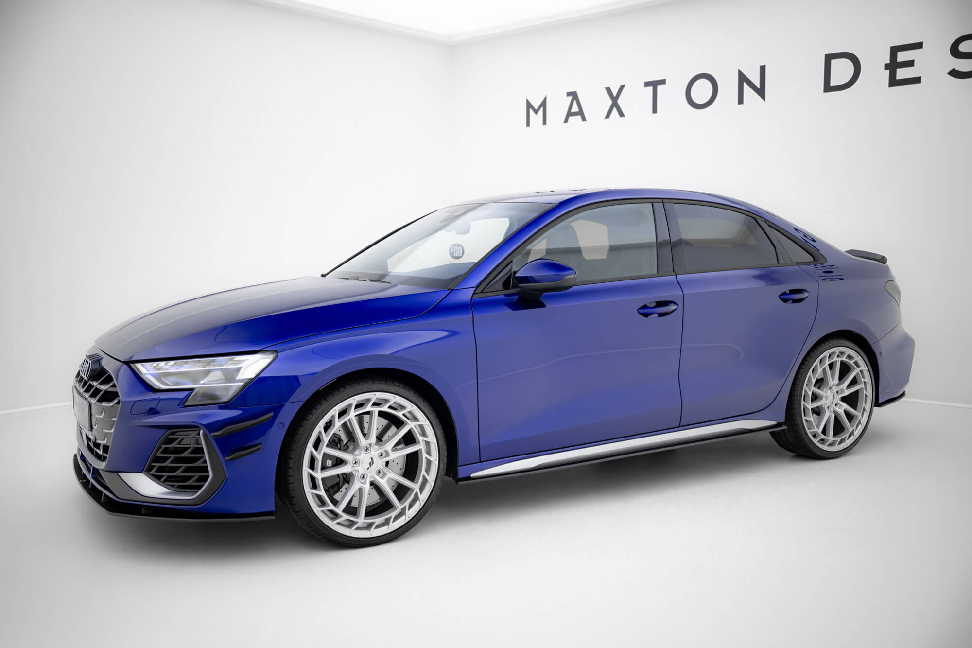 Street Pro Side Skirts Diffusers Audi A3 S-Line Sedan / S3 Sedan 8Y Facelift - Image 2