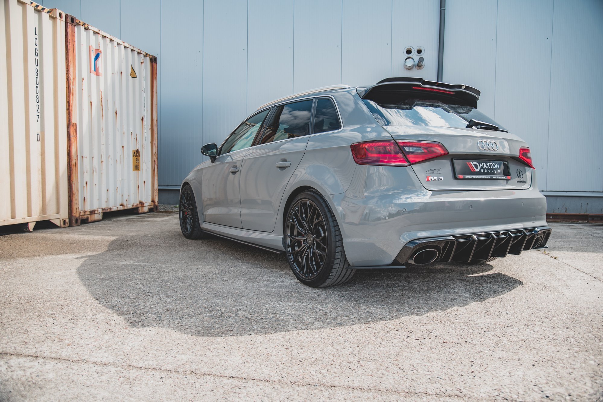 Street Pro Side Skirts Diffusers Audi RS3 8V Sportback - Image 2