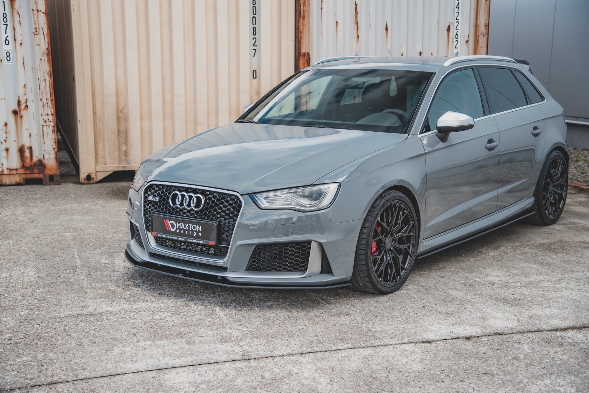 Street Pro Side Skirts Diffusers Audi RS3 8V Sportback - Image 4