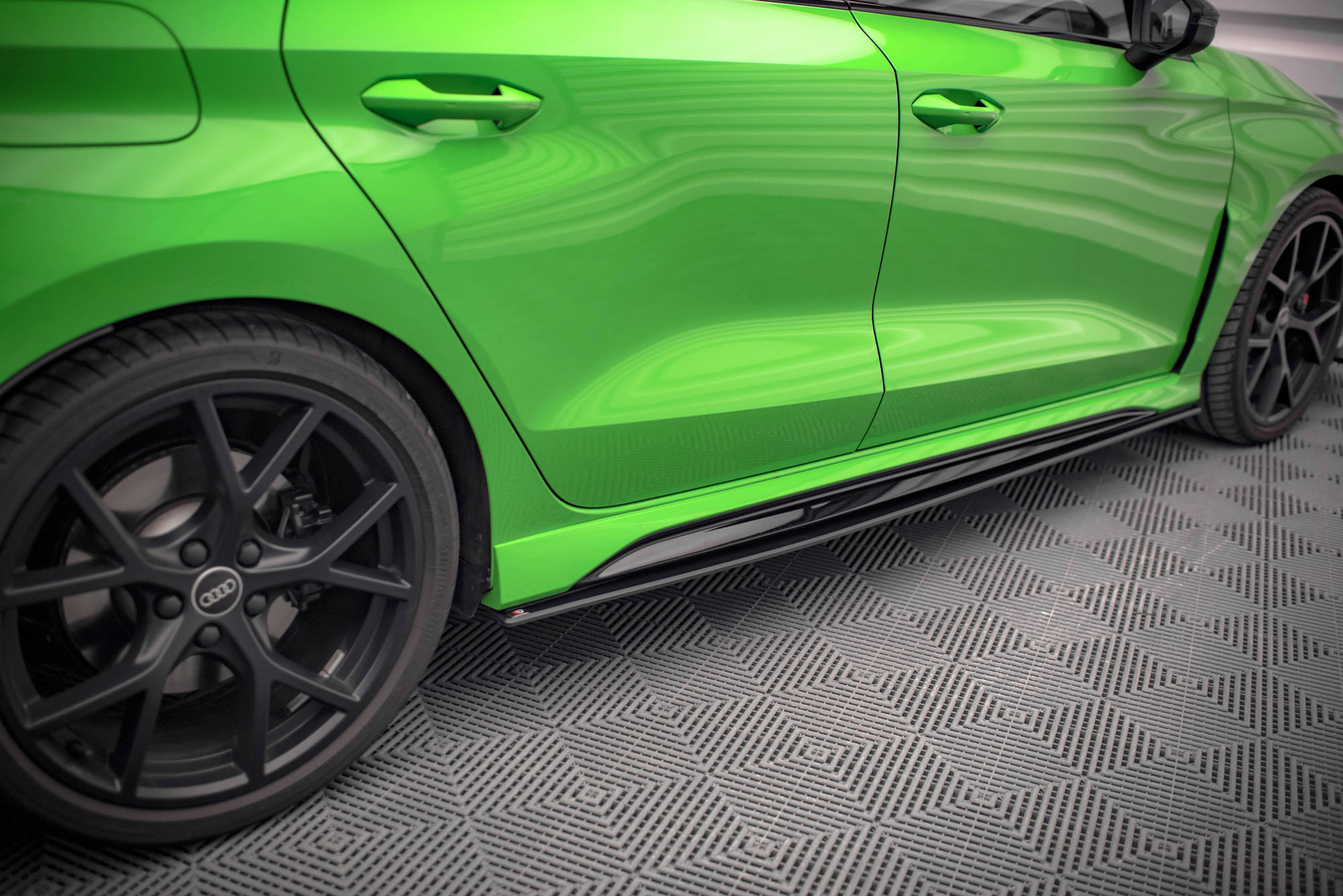 Street Pro Side Skirts Diffusers Audi RS3 Sedan 8Y - Image 3