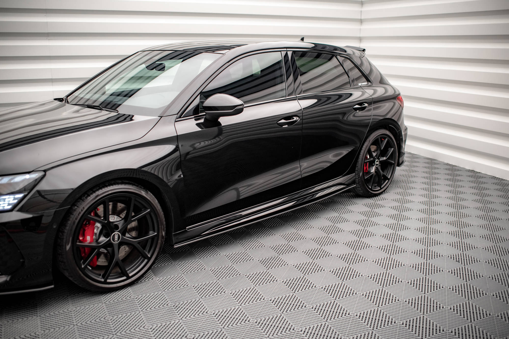 Street Pro Side Skirts Diffusers Audi RS3 Sportback 8Y - Image 2