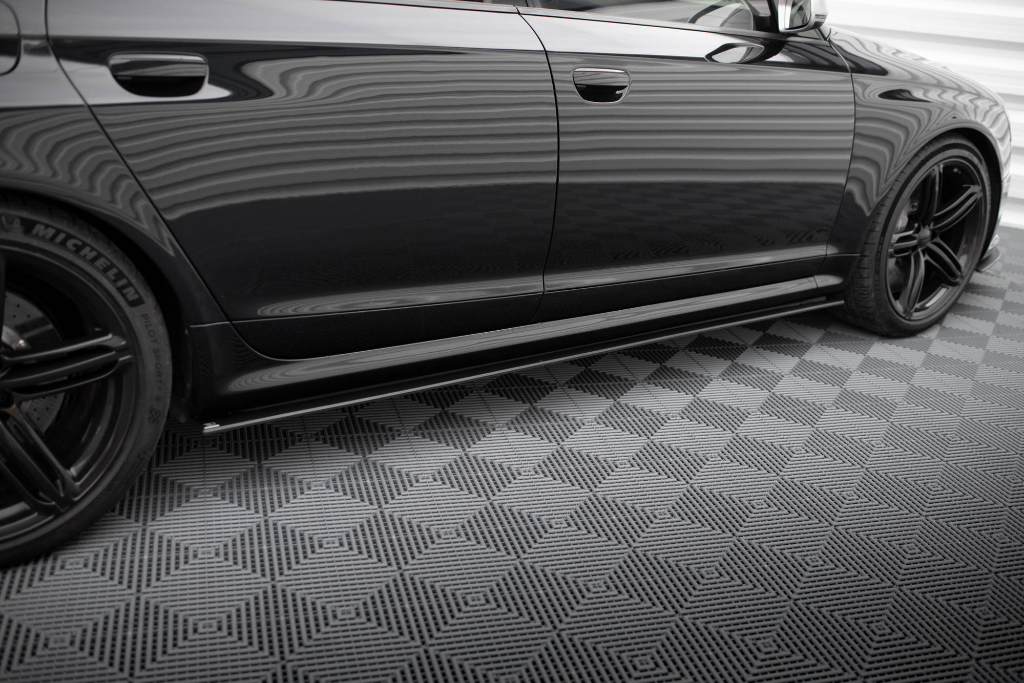 Street Pro Side Skirts Diffusers Audi RS6 Avant C6 - Image 3