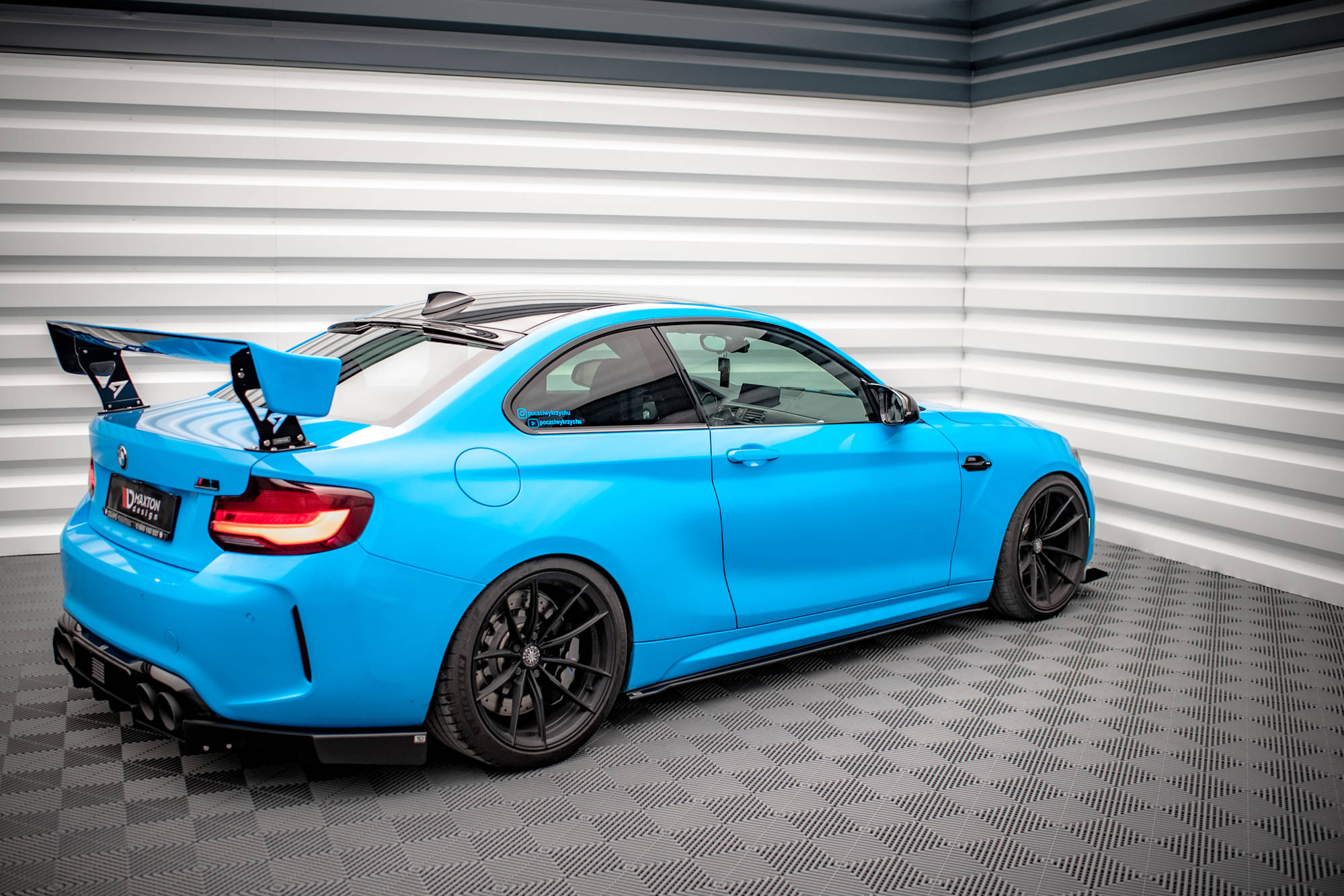 Street Pro Side Skirts Diffusers BMW M2 F87 - Image 2