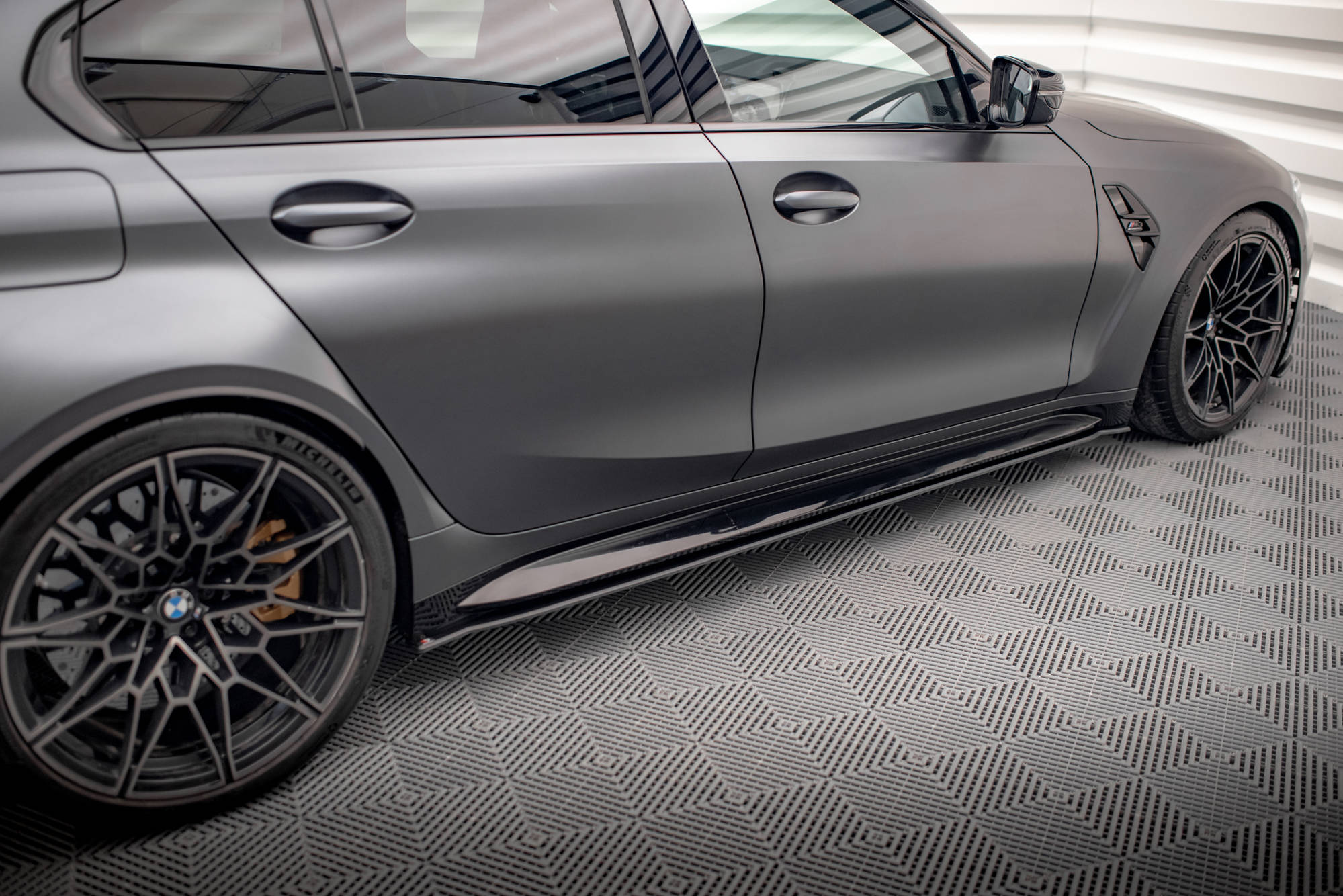 Street Pro Side Skirts Diffusers BMW M3 Sedan / Touring G80 / G81 - Image 3