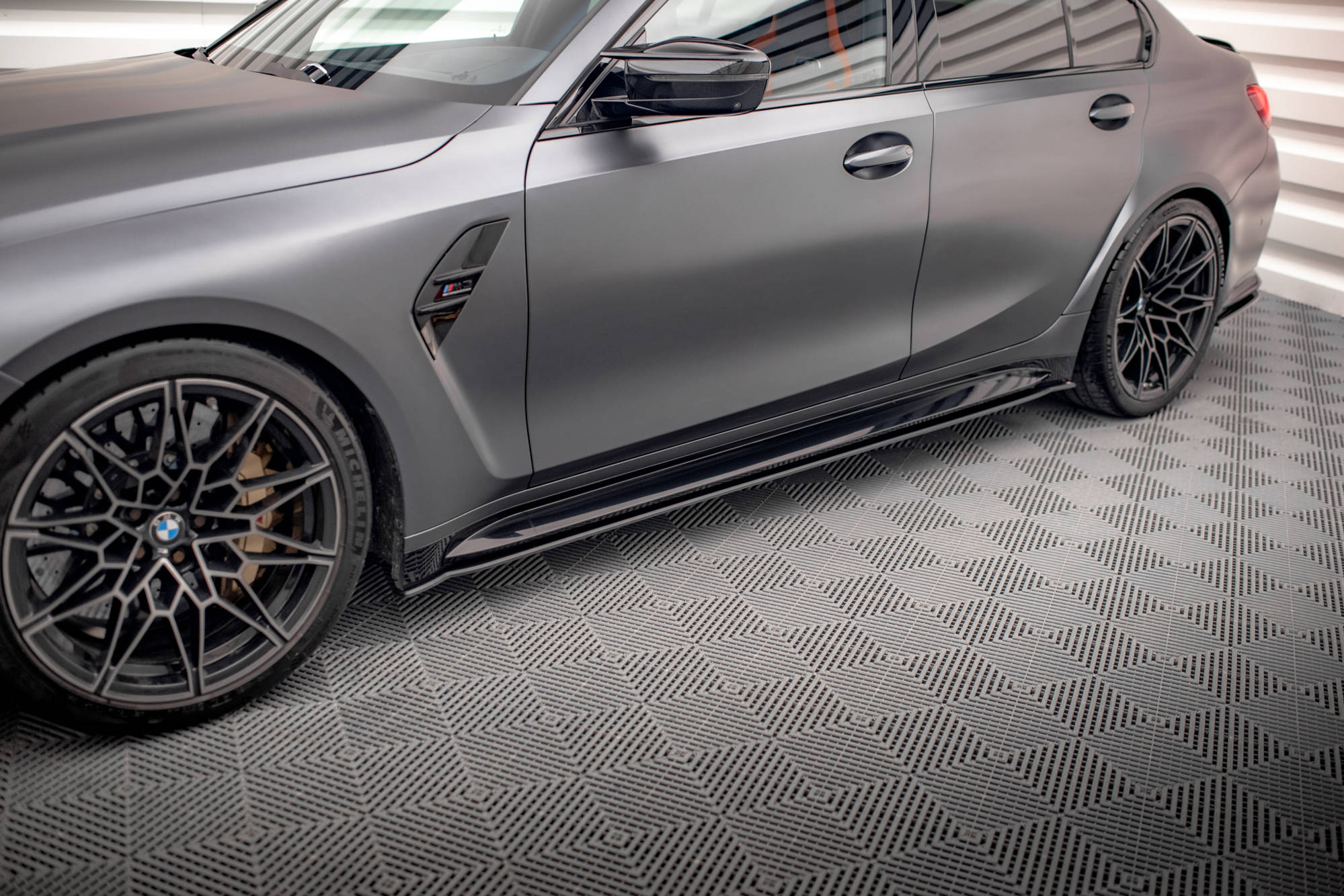 Street Pro Side Skirts Diffusers BMW M3 Sedan / Touring G80 / G81