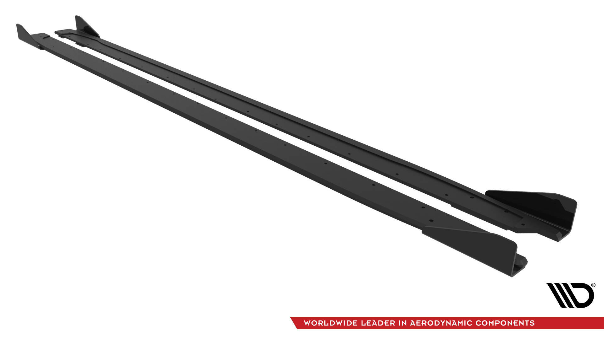 Street Pro Side Skirts Diffusers + Flaps Audi A3 S-Line Sedan / S3 Sedan 8Y Facelift - Image 5