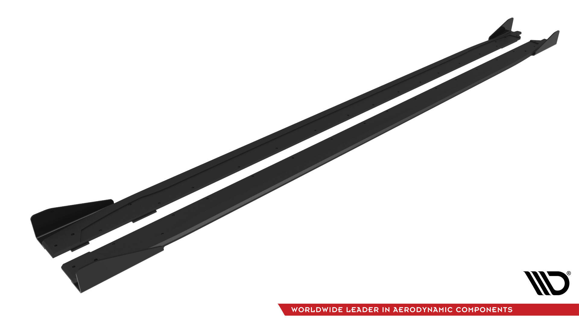 Street Pro Side Skirts Diffusers + Flaps Audi A3 S-Line Sedan / S3 Sedan 8Y Facelift - Image 6