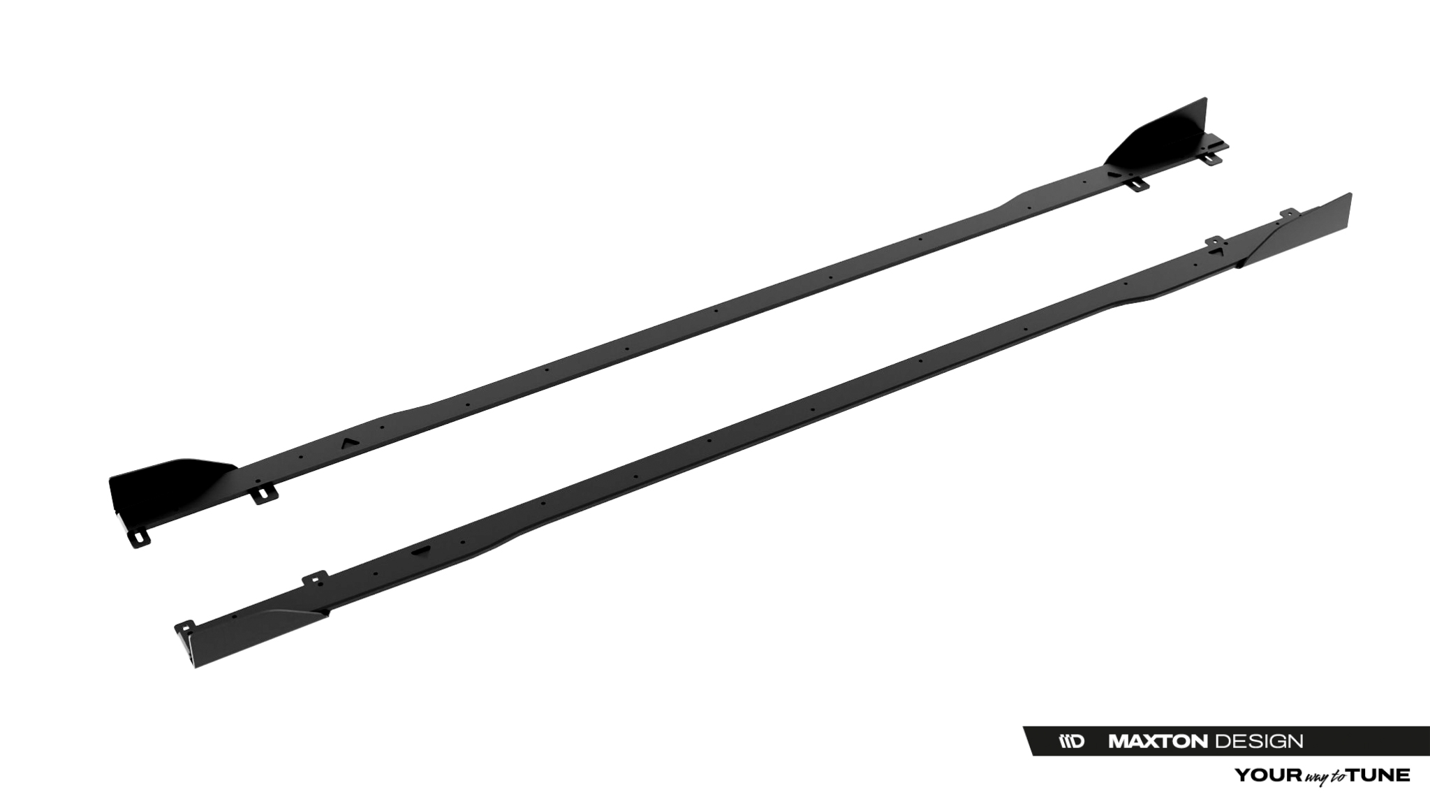 Street Pro Side Skirts Diffusers + Flaps Audi A5 S-Line / S5 Sedan / Avant B10 - Image 5