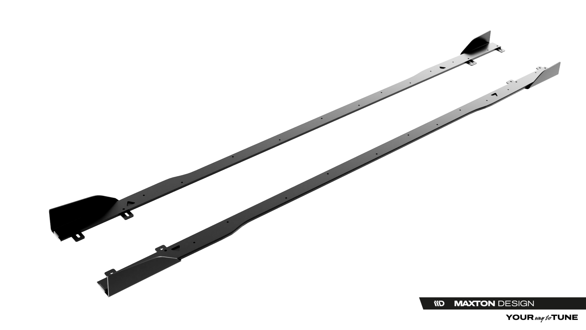 Street Pro Side Skirts Diffusers + Flaps Audi A5 S-Line / S5 Sedan / Avant B10 - Image 6