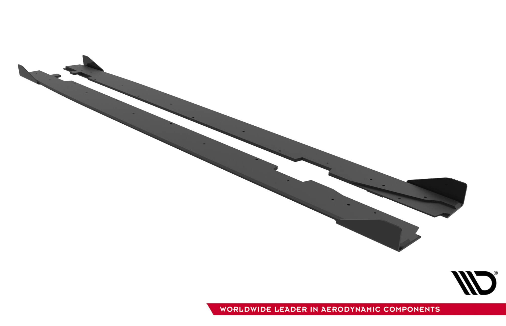 Street Pro Side Skirts Diffusers + Flaps Audi A5 Sportback F5 Facelift - Image 6