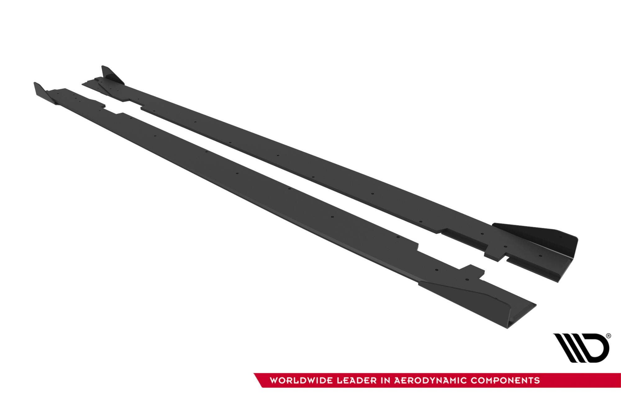 Street Pro Side Skirts Diffusers + Flaps Audi A5 Sportback F5 Facelift - Image 7