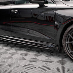 Street Pro Side Skirts Diffusers + Flaps Audi RS3 Sportback 8Y