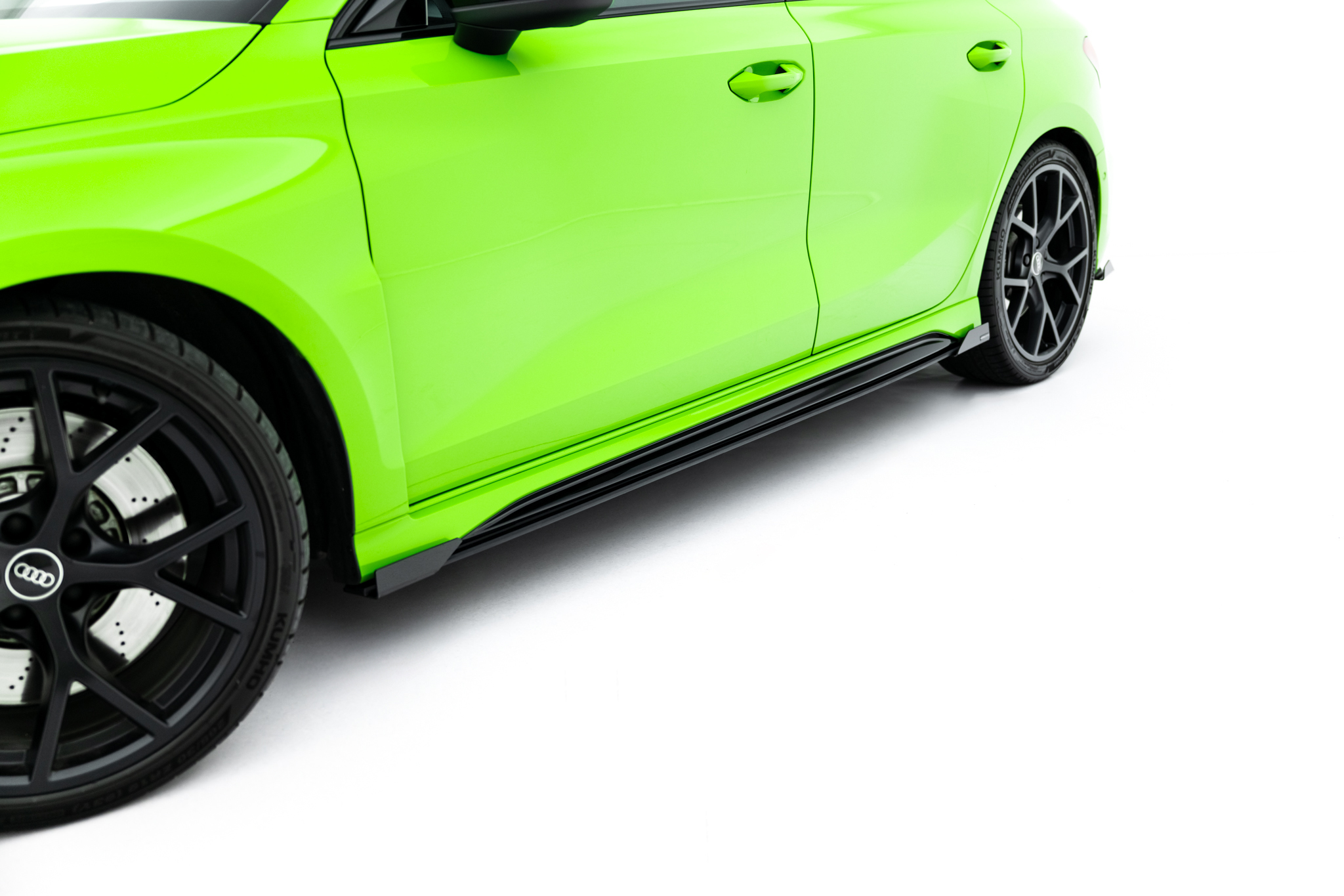 Street Pro Side Skirts Diffusers + Flaps Audi RS3 Sportback 8Y Facelift - Image 4