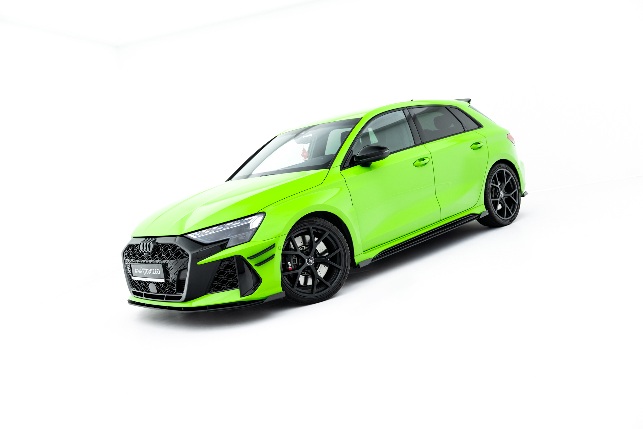 Street Pro Side Skirts Diffusers + Flaps Audi RS3 Sportback 8Y Facelift - Image 2