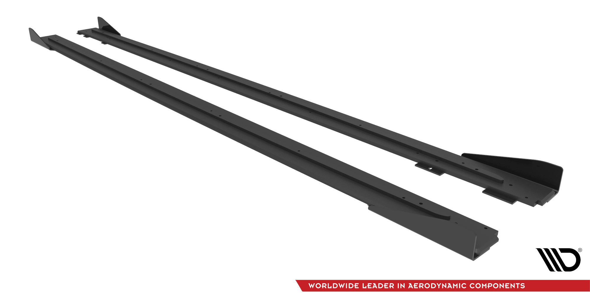 Street Pro Side Skirts Diffusers + Flaps Audi RS6 Avant C6 - Image 5