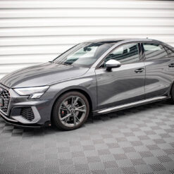 Alternative view of Street Pro Side Skirts Diffusers + Flaps Audi S3 / A3 S-Line 8Y / 8Y Facelift