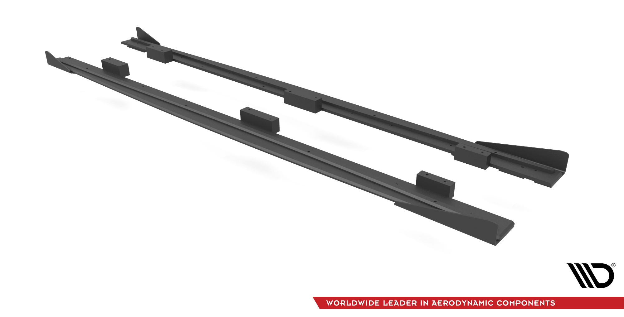 Street Pro Side Skirts Diffusers + Flaps Audi S3 / A3 S-Line Sportback 8V Facelift - Image 5