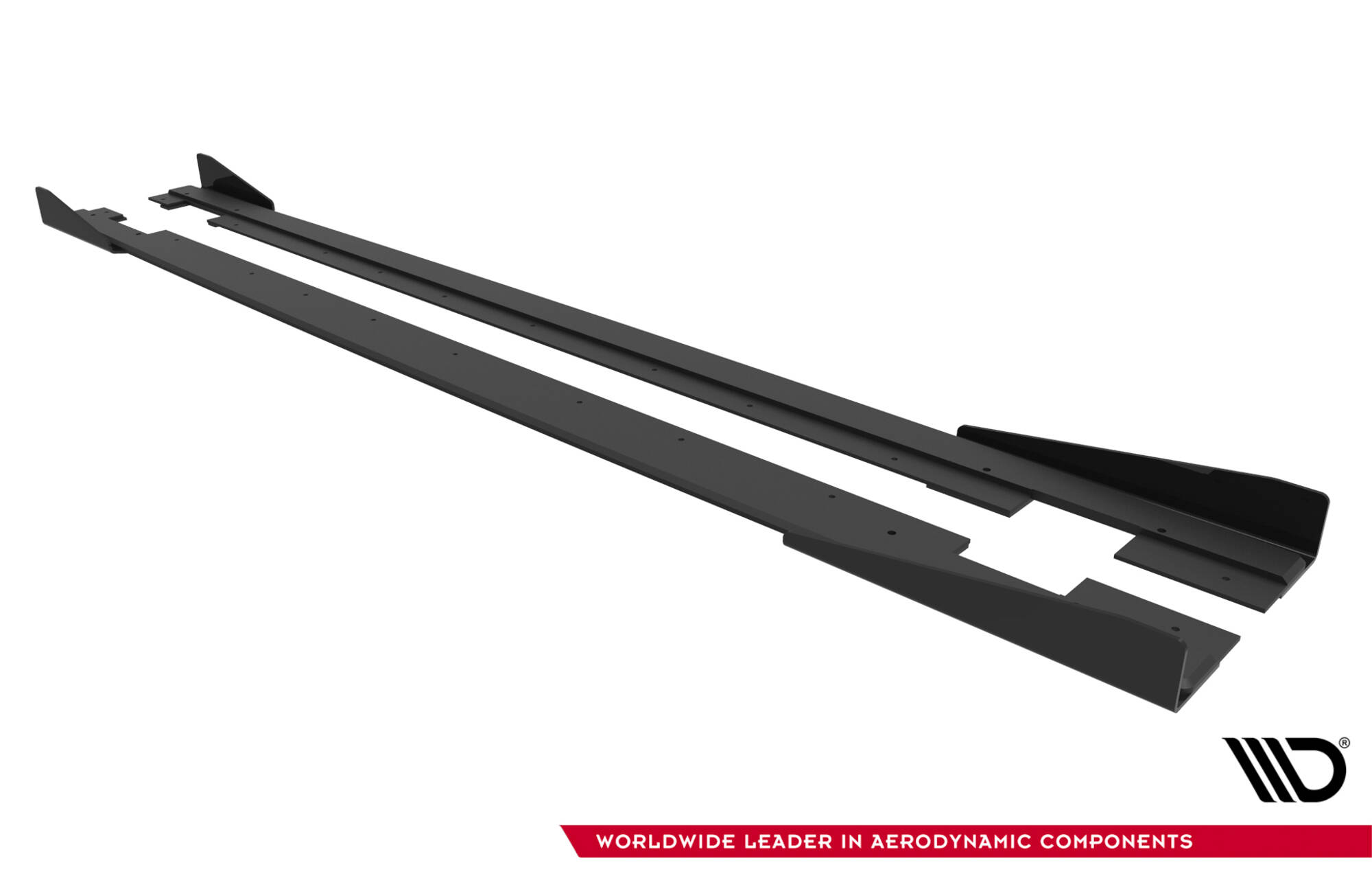 Street Pro Side Skirts Diffusers + Flaps Audi TT S / TT S-Line 8J Facelift - Image 7