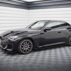 Alternative view of Street Pro Side Skirts Diffusers + Flaps BMW 2 Coupe G42