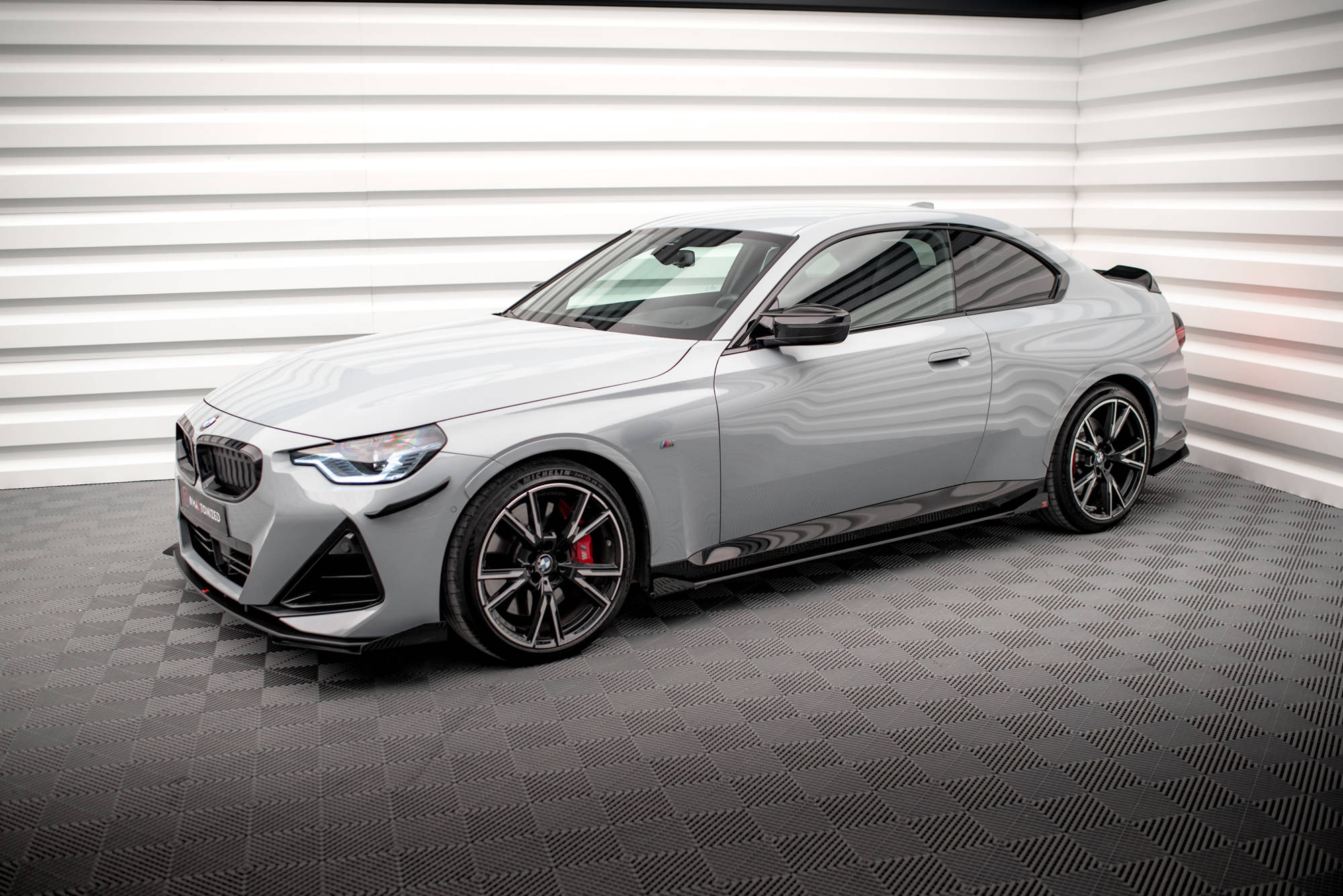 Street Pro Side Skirts Diffusers + Flaps BMW 2 Coupe M-Pack / M240i G42 - Image 3